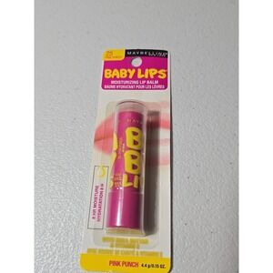 Maybelline Baby Lips Moisturizing Lip Balm Shade 25 Pink Punch